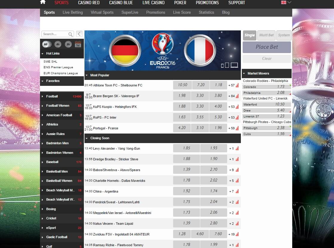 redbet online sports betting site